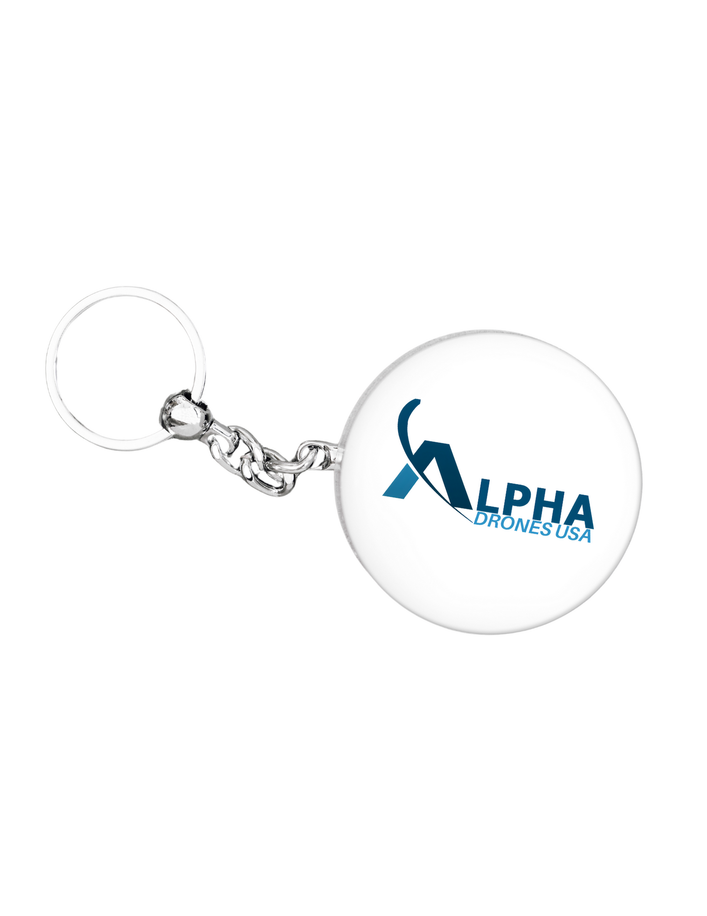 Alpha Logo Keychain