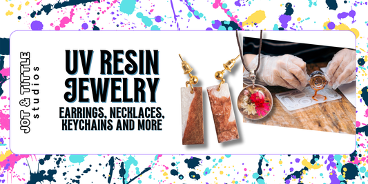 UV Resin Jewelry Workshop - Weds 7/2