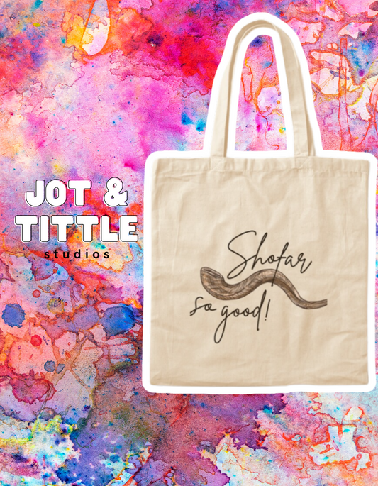 Shofar So Good - Apron or Tote Bag