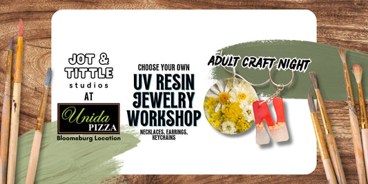 Choose Your Own: UV Resin Jewelry - Weds 5/20