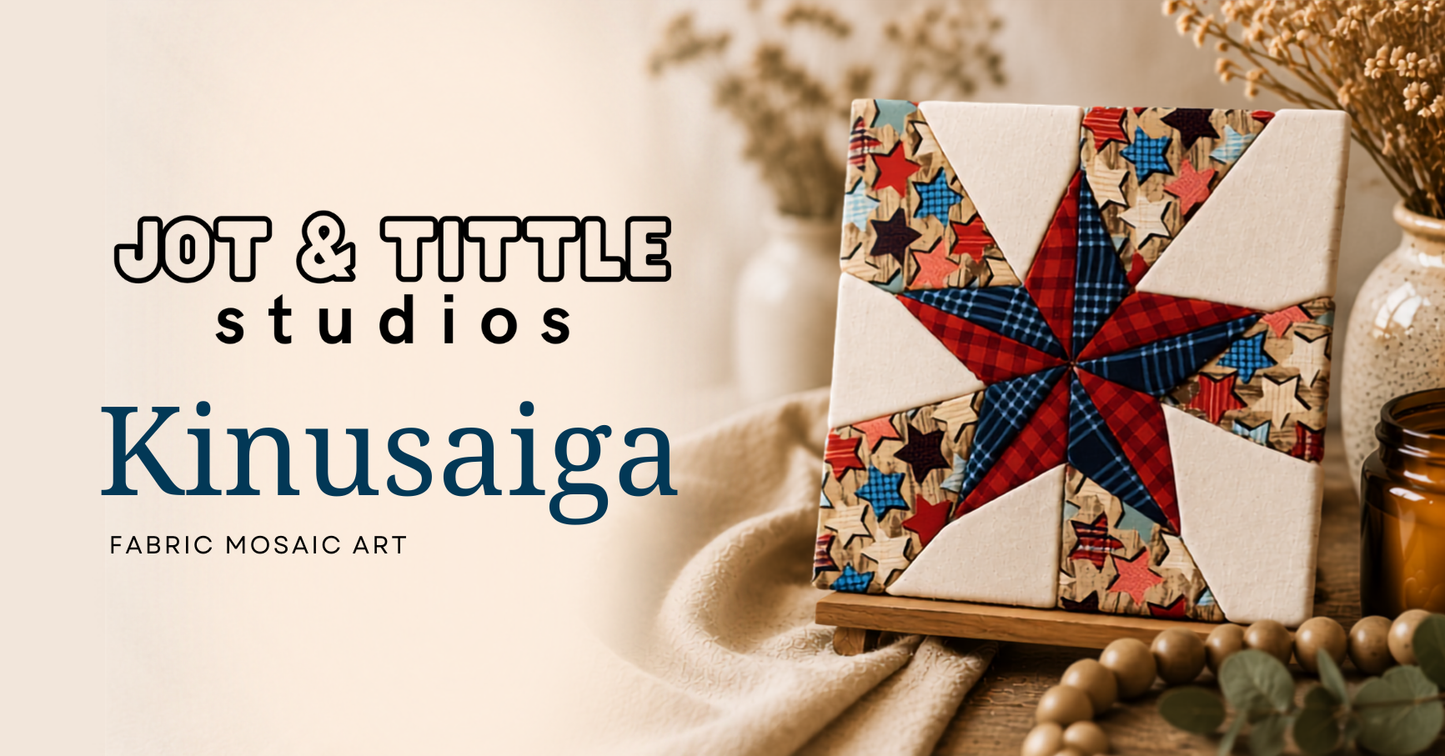 Kinusaiga Fabric Mosaic Workshops