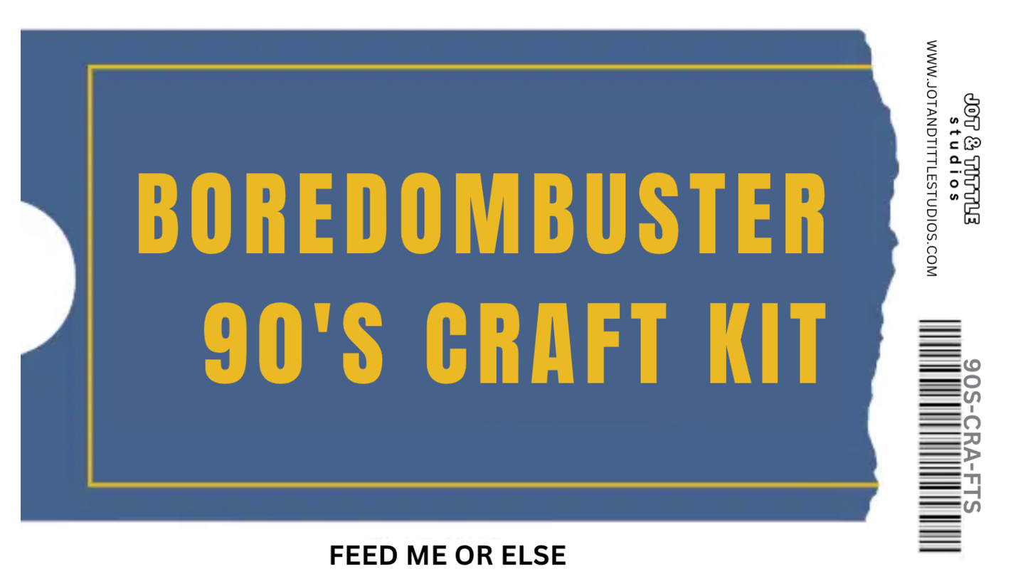 90's Craft Kit - Digital Pet Version